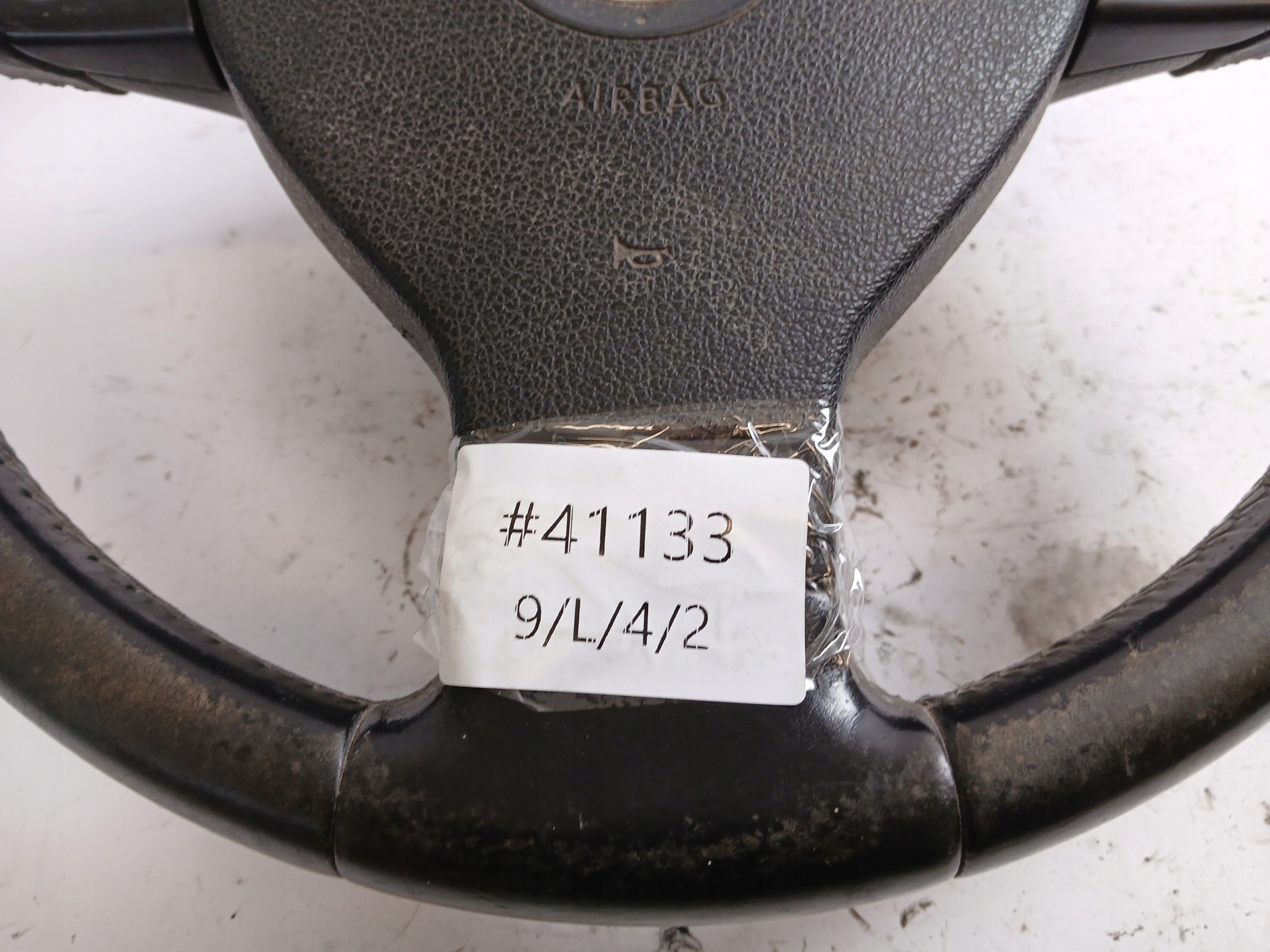 VW PASSAT B6 steering wheel, leather leather MULTIFUNKCJA DO trim