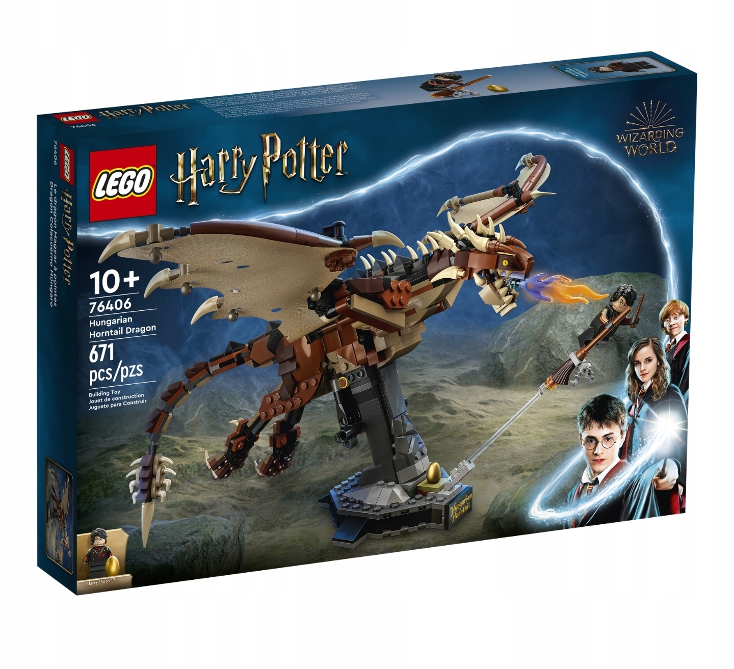 

Lego Harry Potter 76406 Smok Rogogon Węgierski