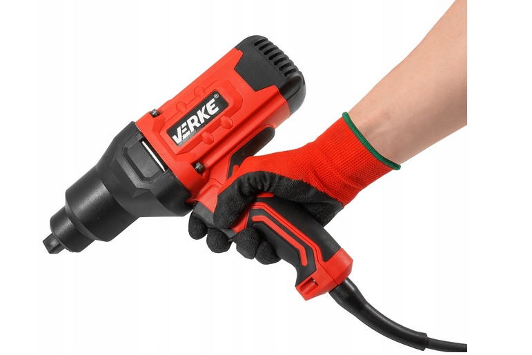 KLUCZ UDAROWY ELEKTRYCZNY 1/2 800Nm SAMOCHODOWY DO KÓŁ +NASADKI UDAROWE Rozmiar trzpienia 1/2''