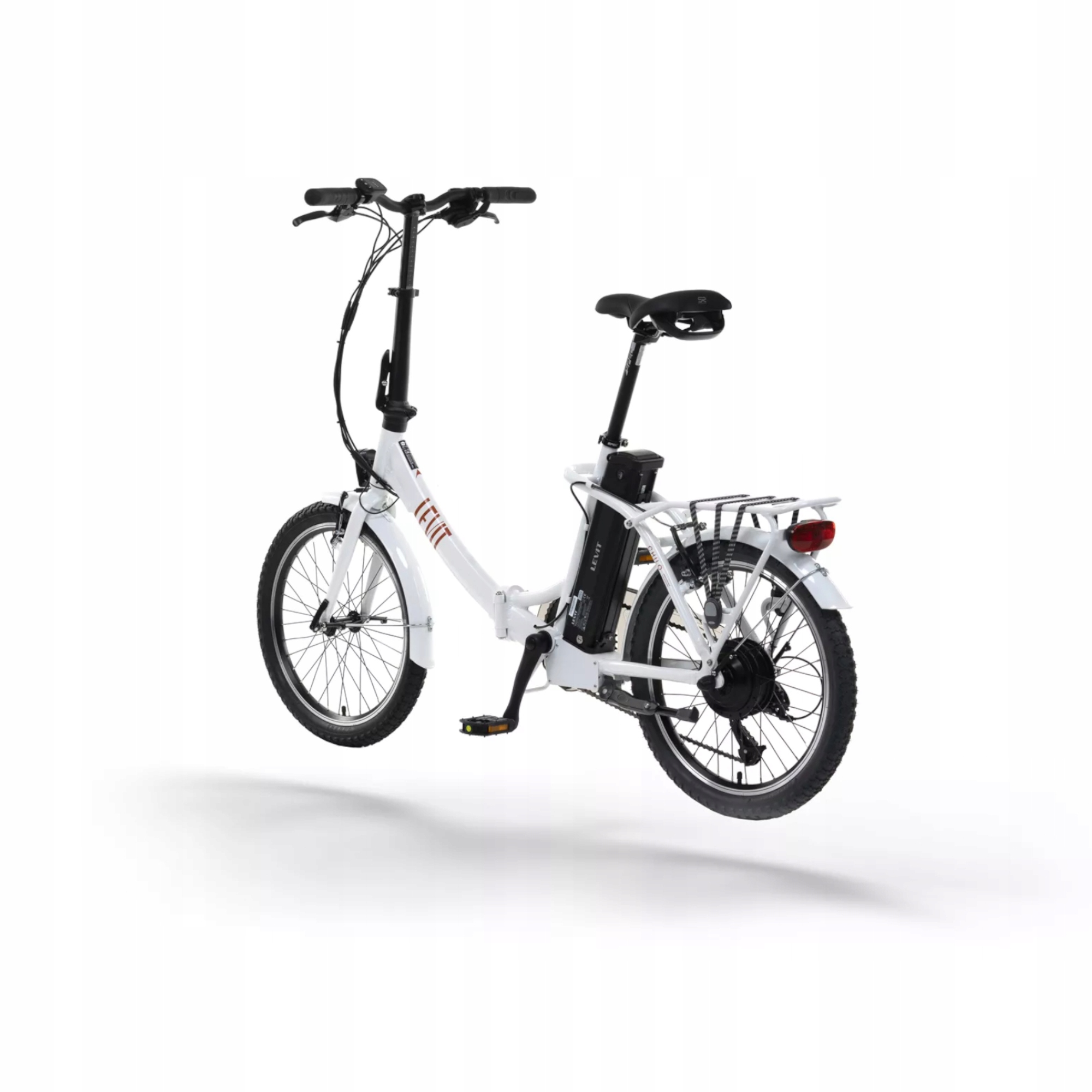 Велосипед електричний LEVIT CHILO 3 - складаний, білий 90 photo 3