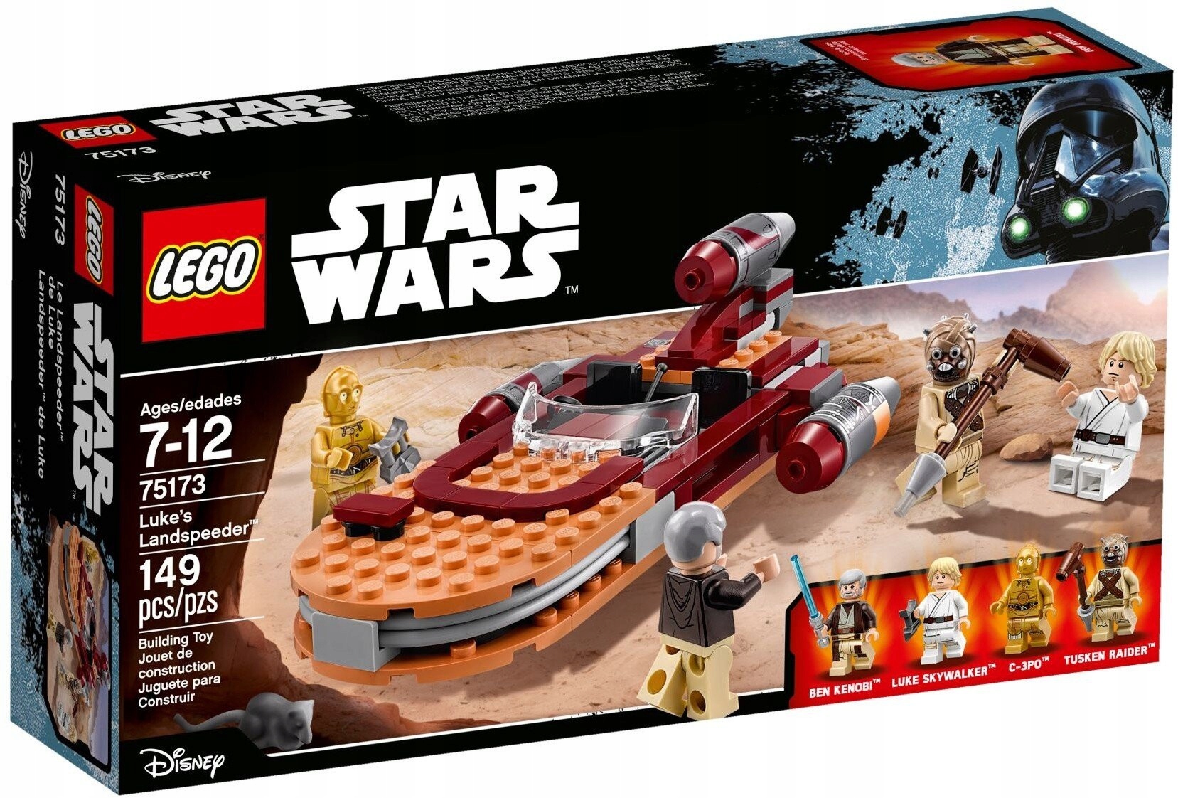 Lego Star Wars 75173 Lukův vrtulník Nové