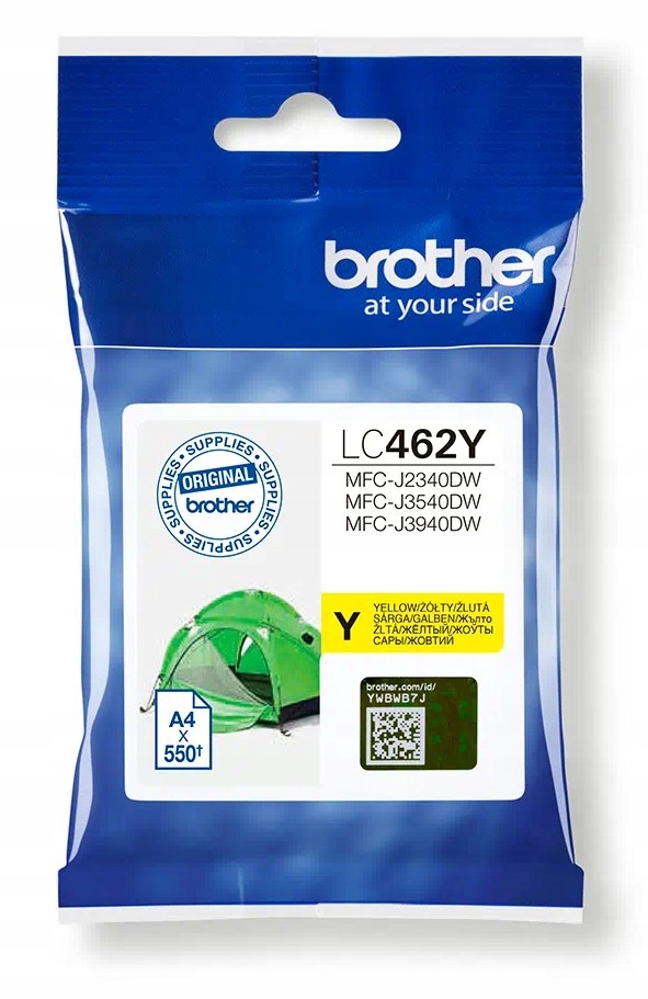 

Tusz org Brother LC-462 Ye J2340DW J3540DW J3940DW