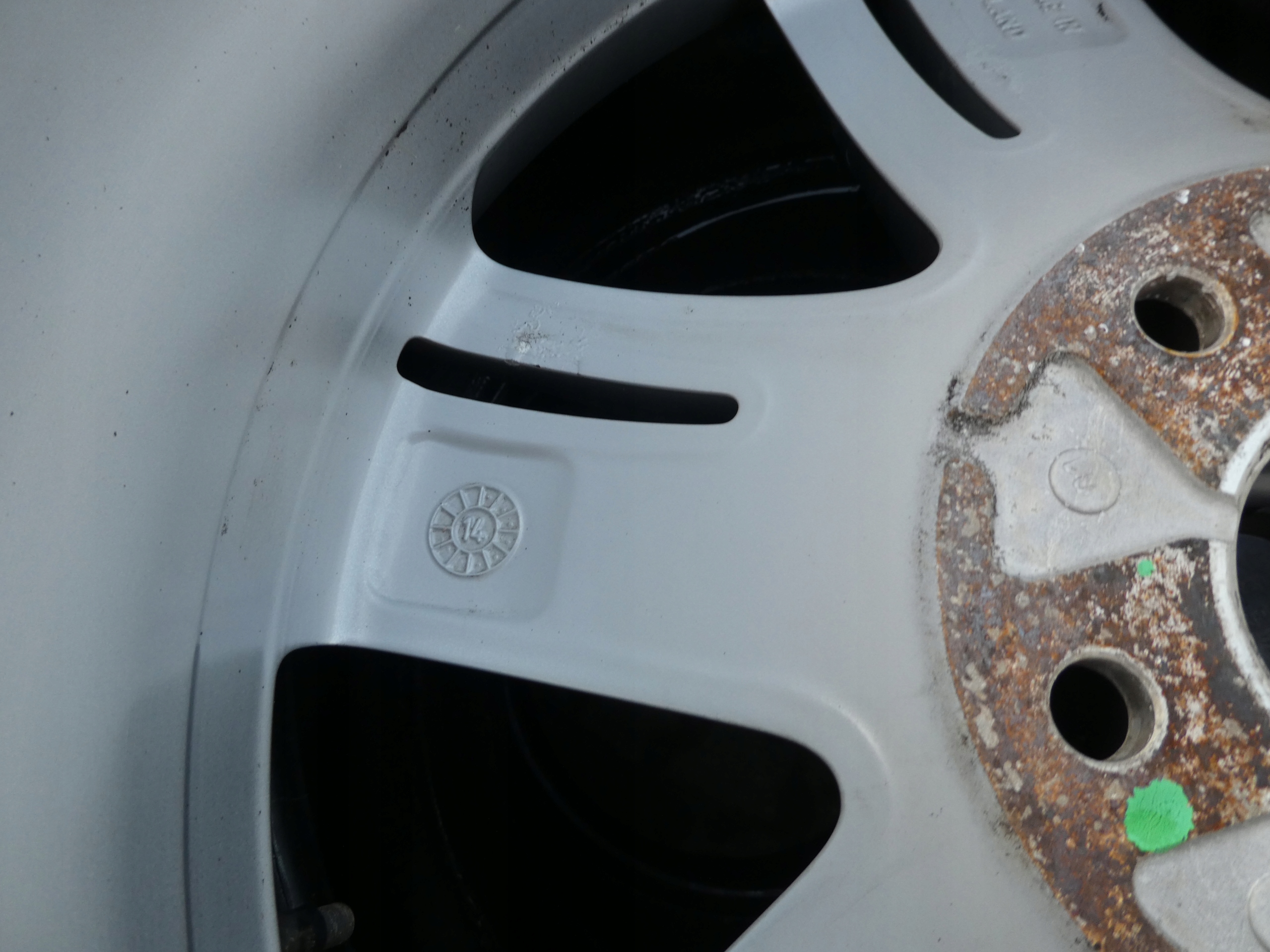 4X ALU discs VW AMAROK 17 2H0601025J