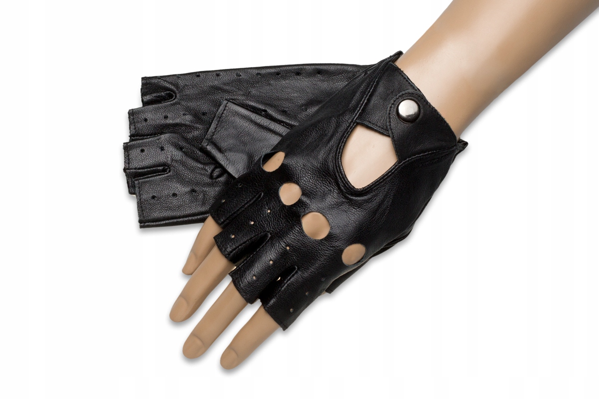 КОЖАНЫЕ ПЕРЧАТКИ митенки ЖЕНСКИЕ целую, пока ВИКИ S