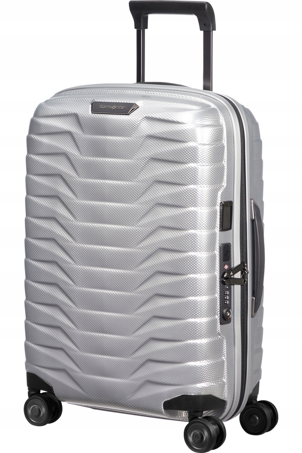 Samsonite Proxis Expandable Spinner 55cm Silver