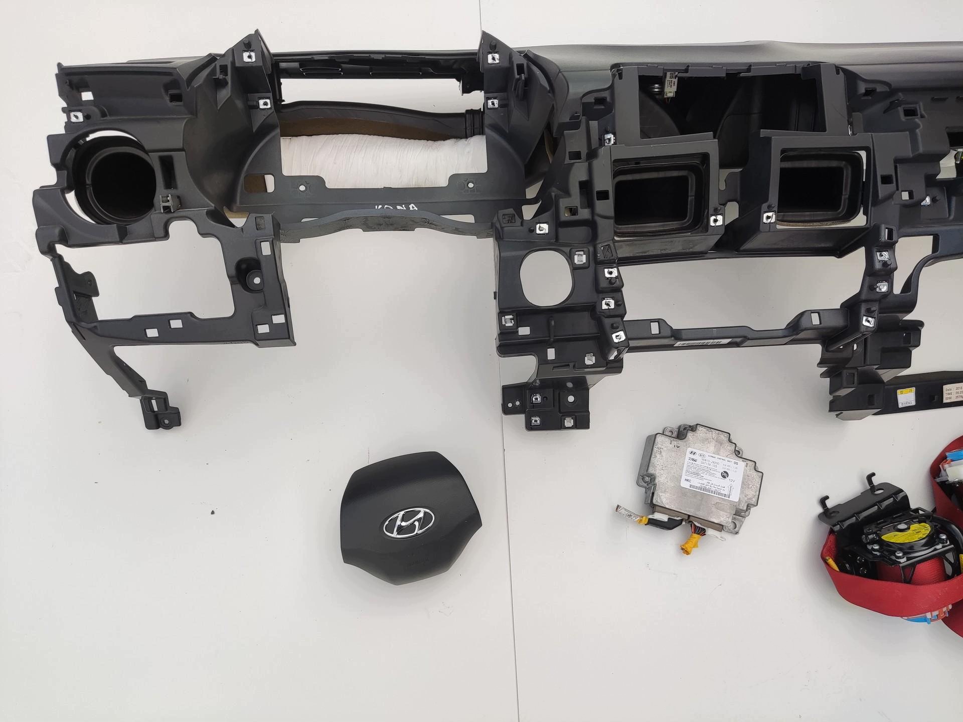 dashboard console airbag airbag tension belts SENSOR HYUNDAI KONA and 2017-2020
