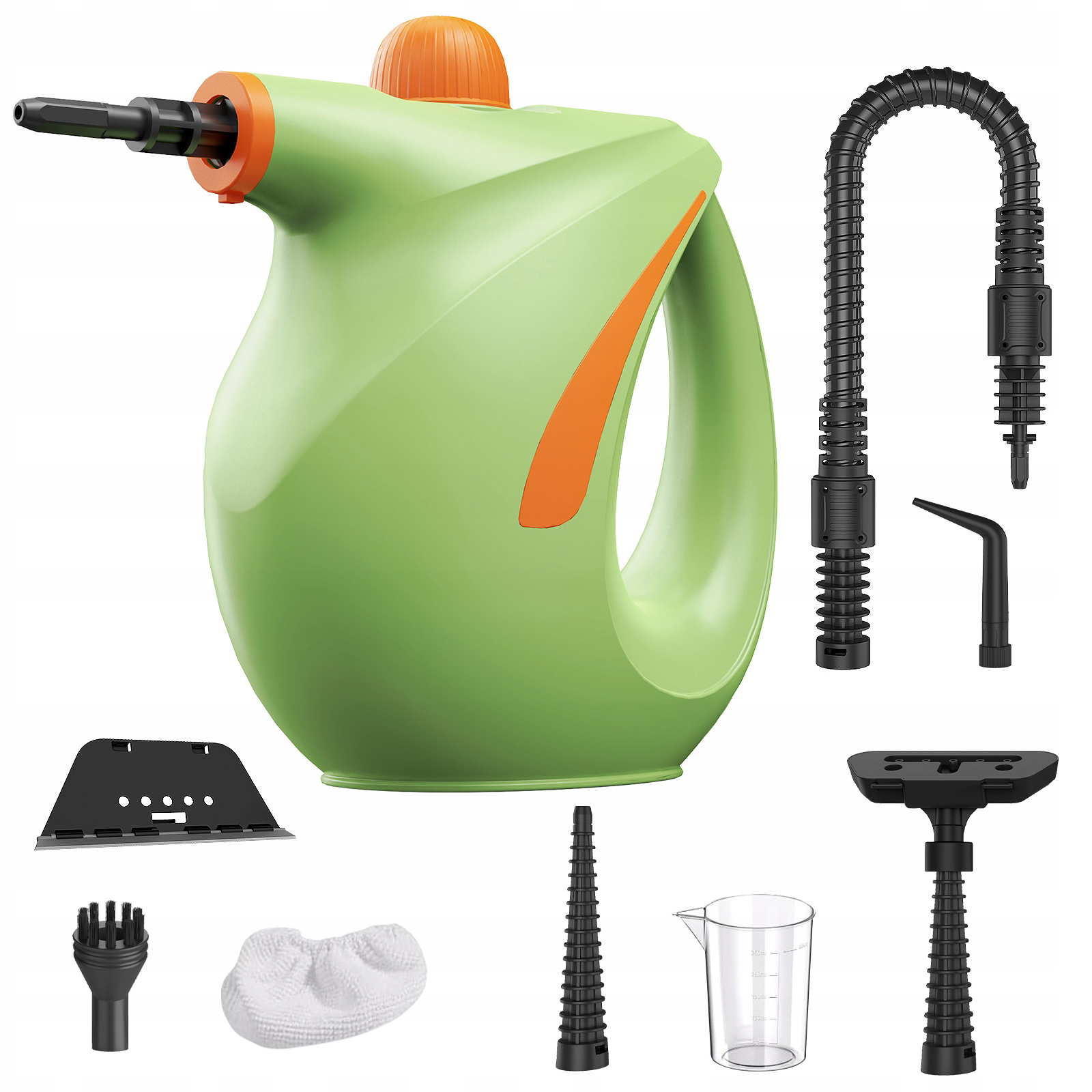 Myjka Parowa Ręczna Mop Parowy Czyścik Do Okien Fug Tapicerki Zestaw 1200W