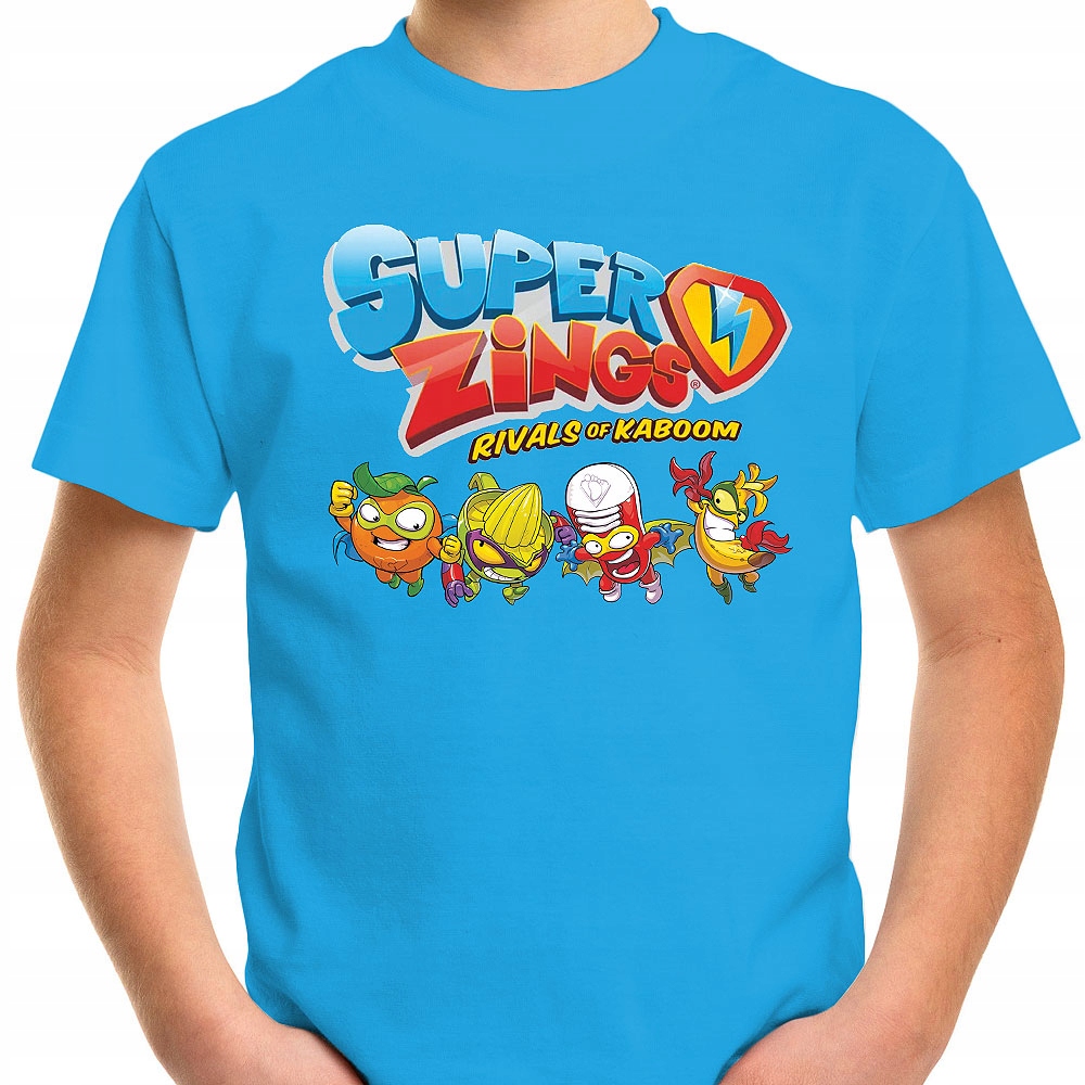 T-SHIRT KOSZULKA DLA DZIECKA SUPER ZINGS 104 SUPER JAKOŚĆ