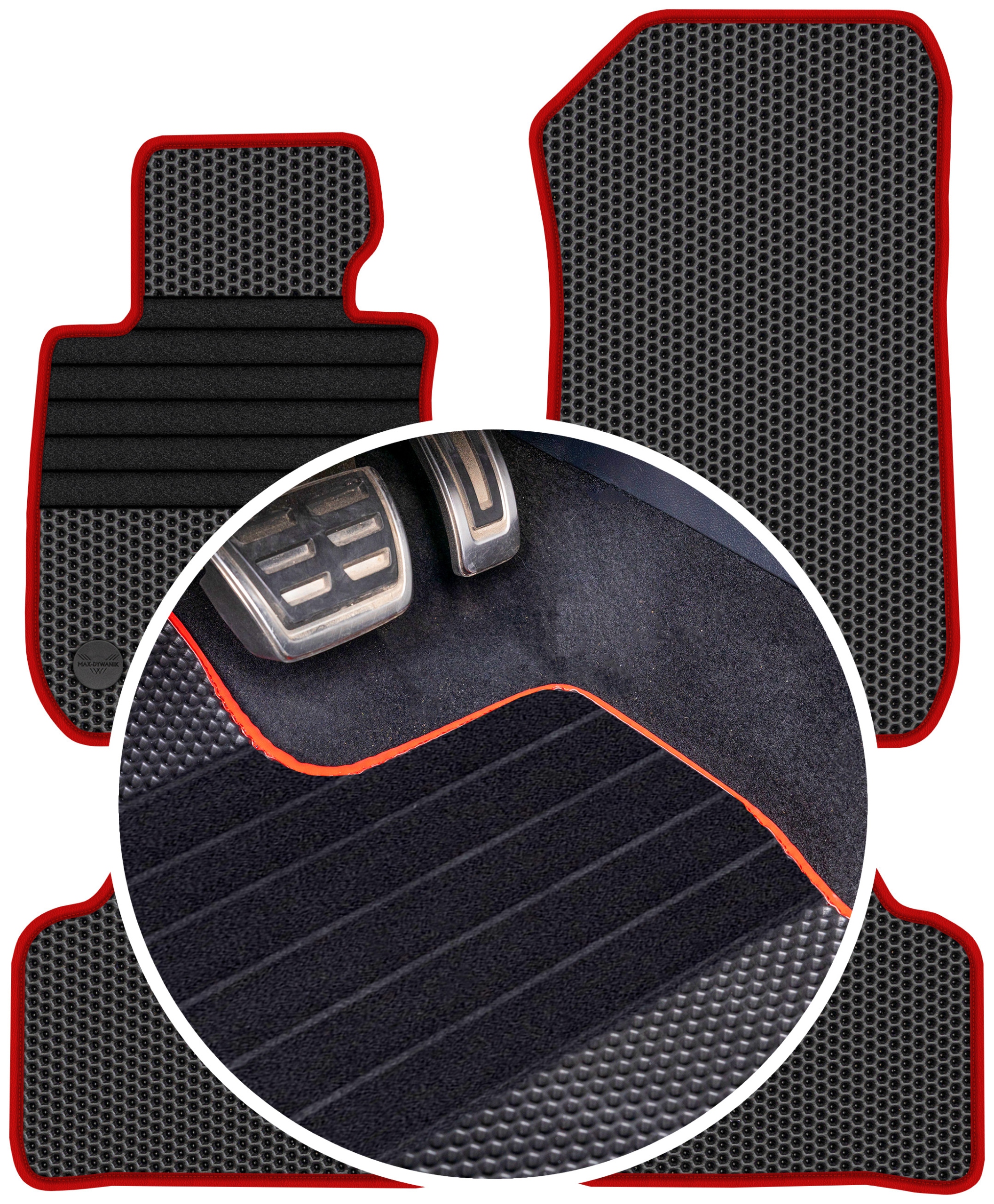 Bmw 3 E90 E91 2004-2011 Gumové rohože Eva Eternity Plastry Medu