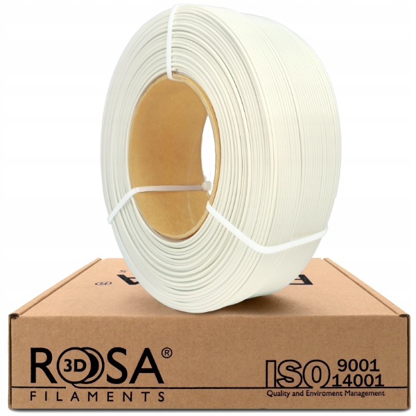 Filament Refill PLA Starter Rosa3D White Pearl Satin 1kg