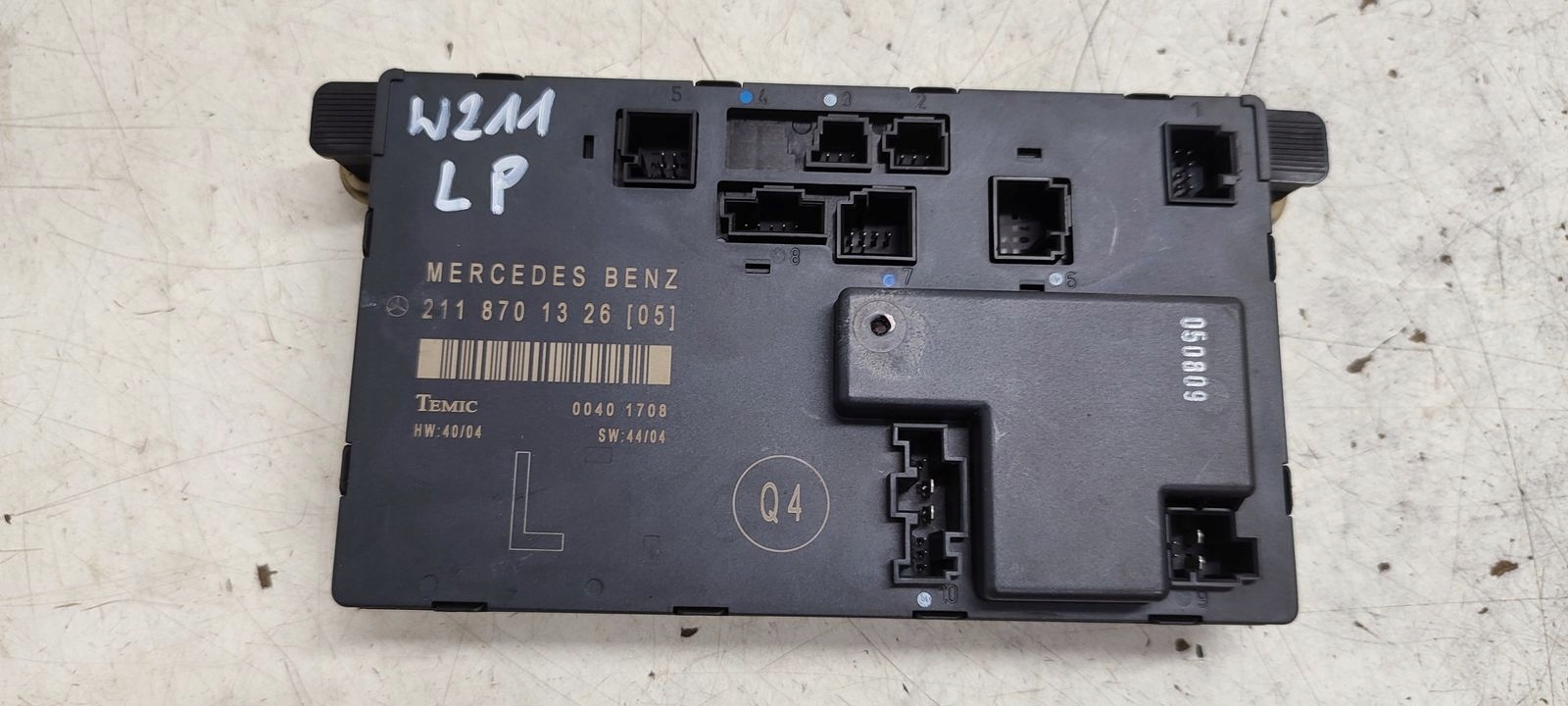 module door control unit Mercedes W211 3,0 CDI V6