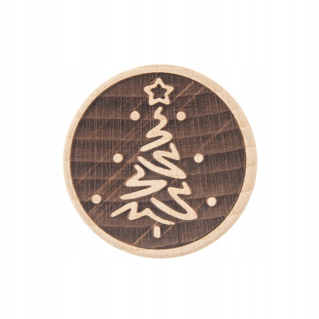 

Stempel pieczątka drewniana do pierników choinka