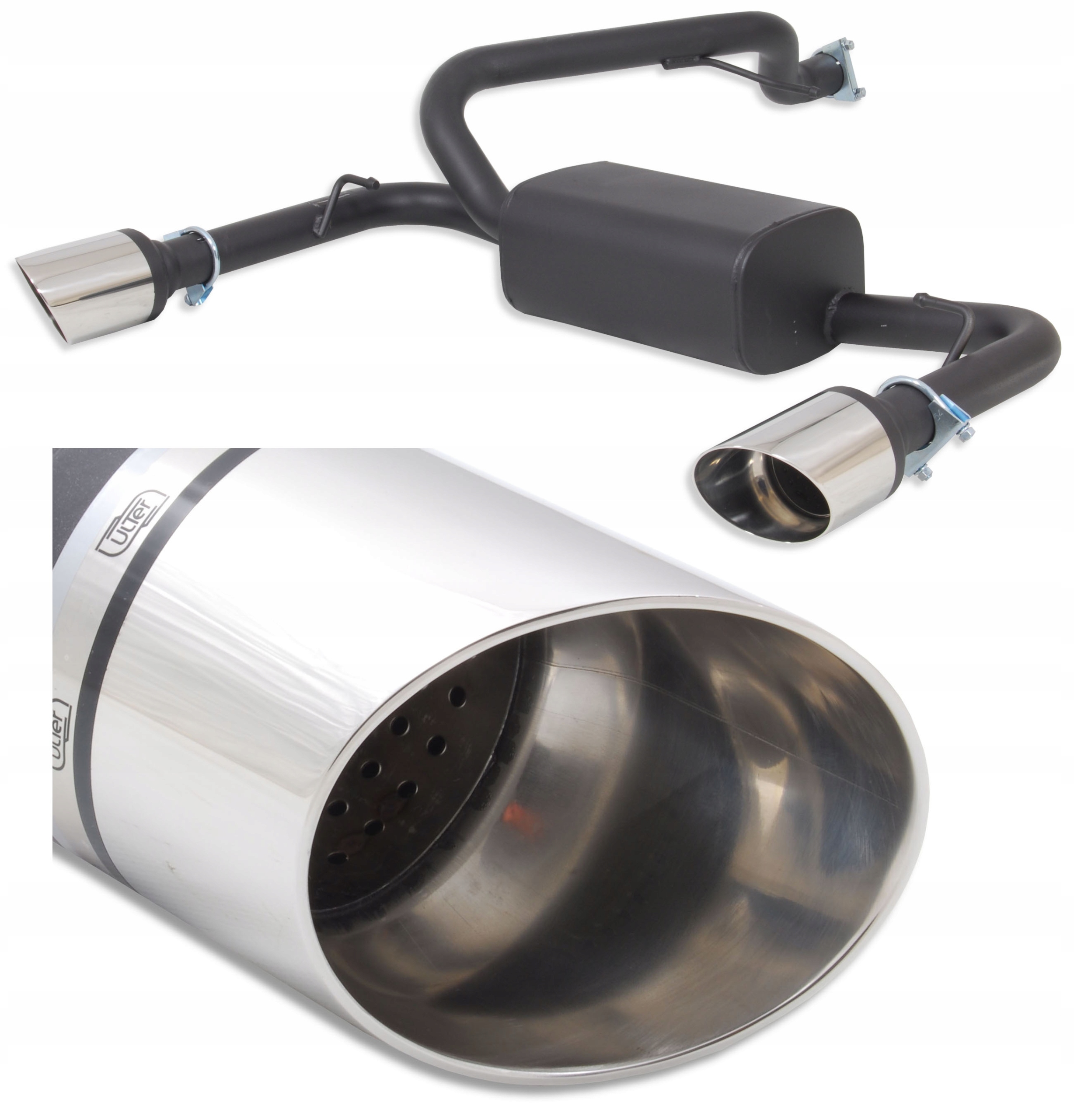 108-327/60 (1) - Спортивний глушник FORD FOCUS mk3 1,6 EcoBoost HATCHB