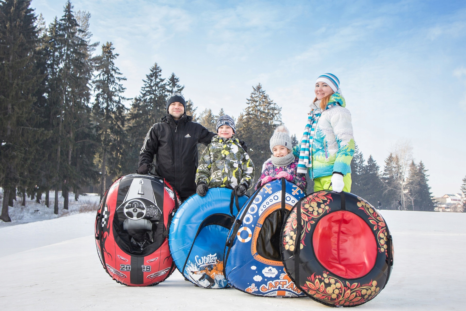 Nafukovací kluzák 83 cm Jelen. Nafukovací kluzák 83 cm Sovy. Sáně a sáňky. - náhled 3
