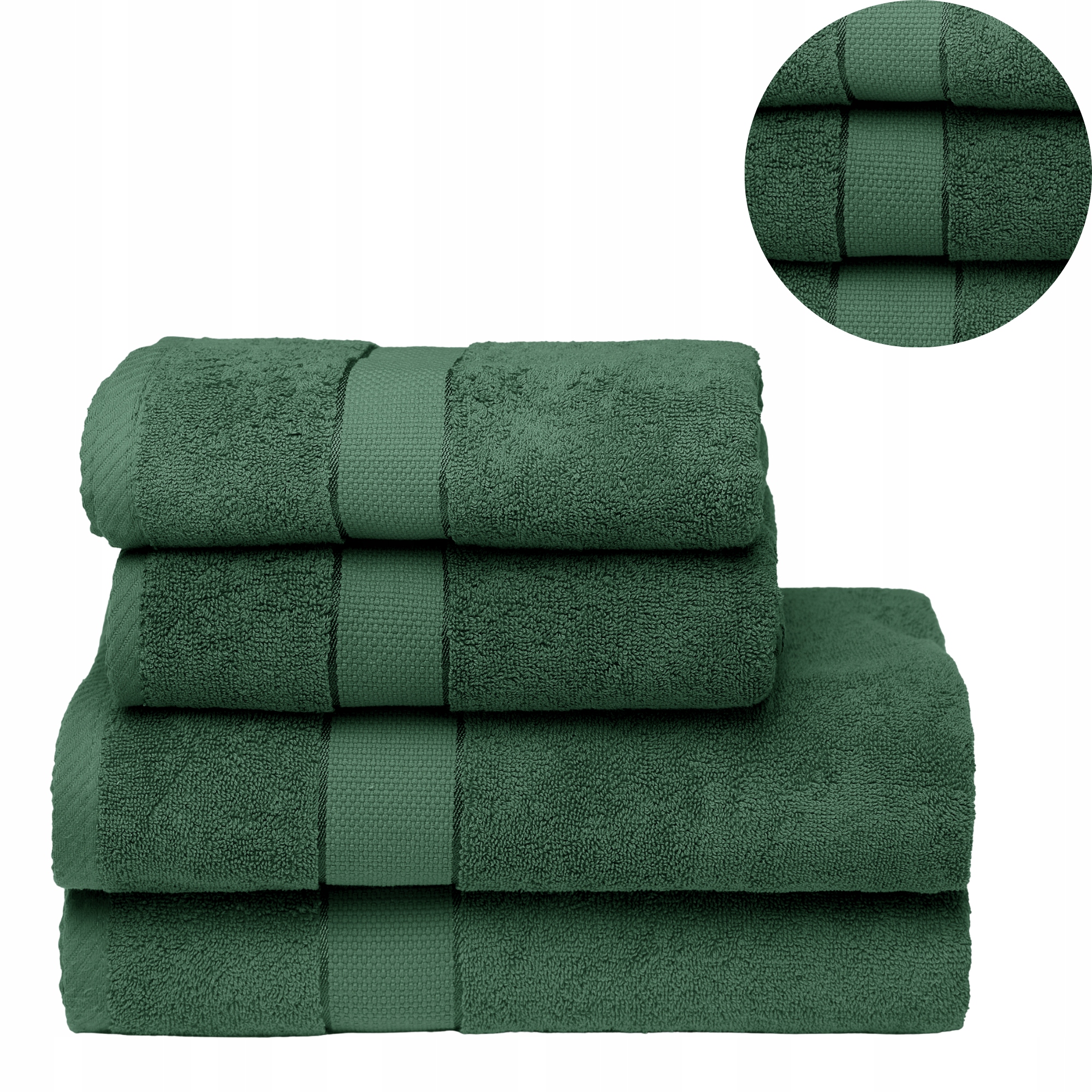 Sada 4 osušek 2x 70x140 2x 50x100 bavlna 500g Spa sada