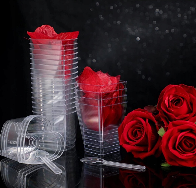 Pucharki plastikowe do Deserów mini 24x150ml Marka Gokuran