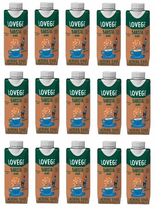 Levně 15 x 330 ml Sante Lovege Ovesný nápoj pro baristy bez cukru Karton