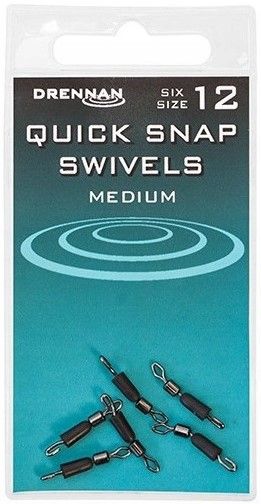 Łącznik Drennan Quick Snap Swivel Nr. 12 6szt