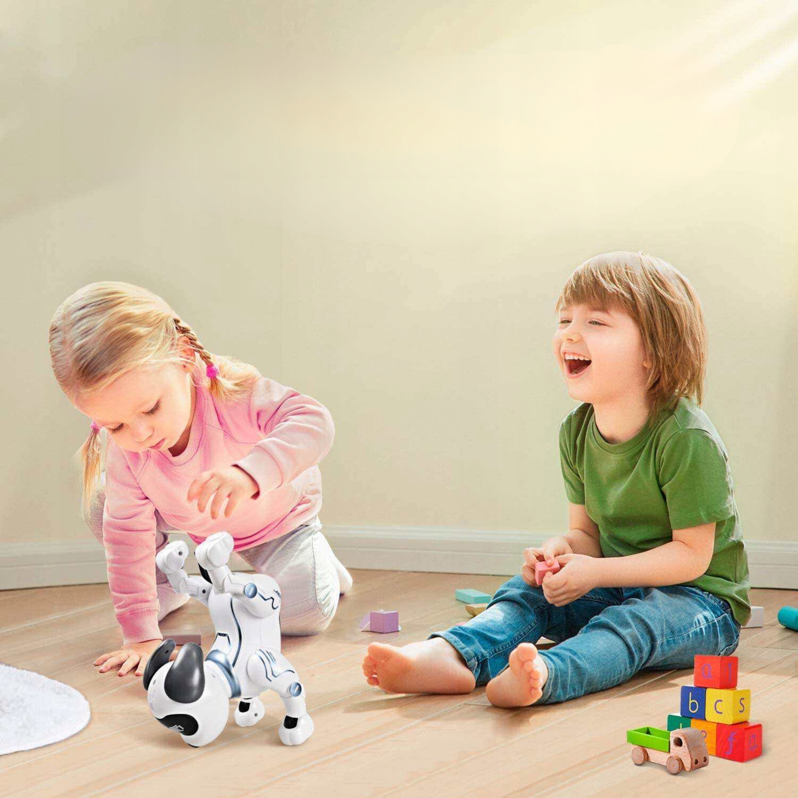 INTERAKTYWNY ROBO PIES ZDALNIE STEROWANY GŁOSEM ROBOT Certyfikaty, opinie, atesty CE