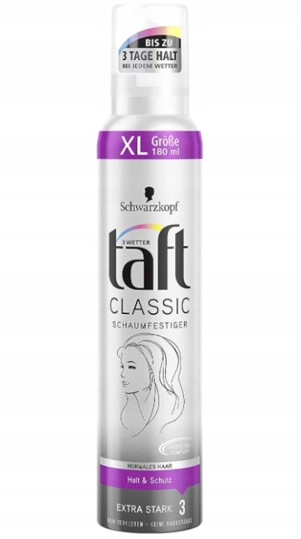 Taft Classic Pianka do Włosów Extra 3 180ml