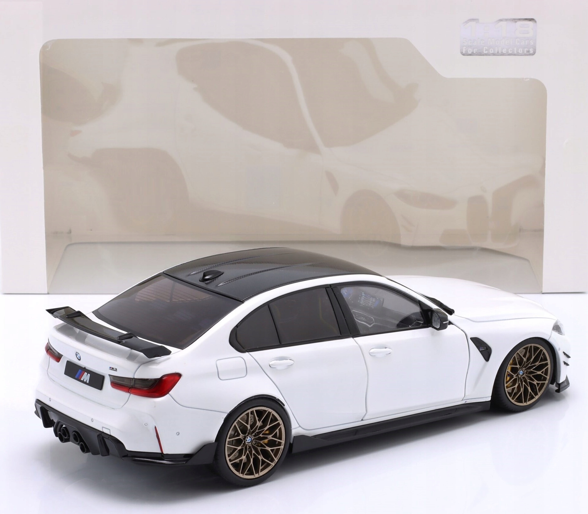 BMW M3 (G80) Performance Parts 2024 model S1814301 Solido 1:18 alpinweiss Model BMW