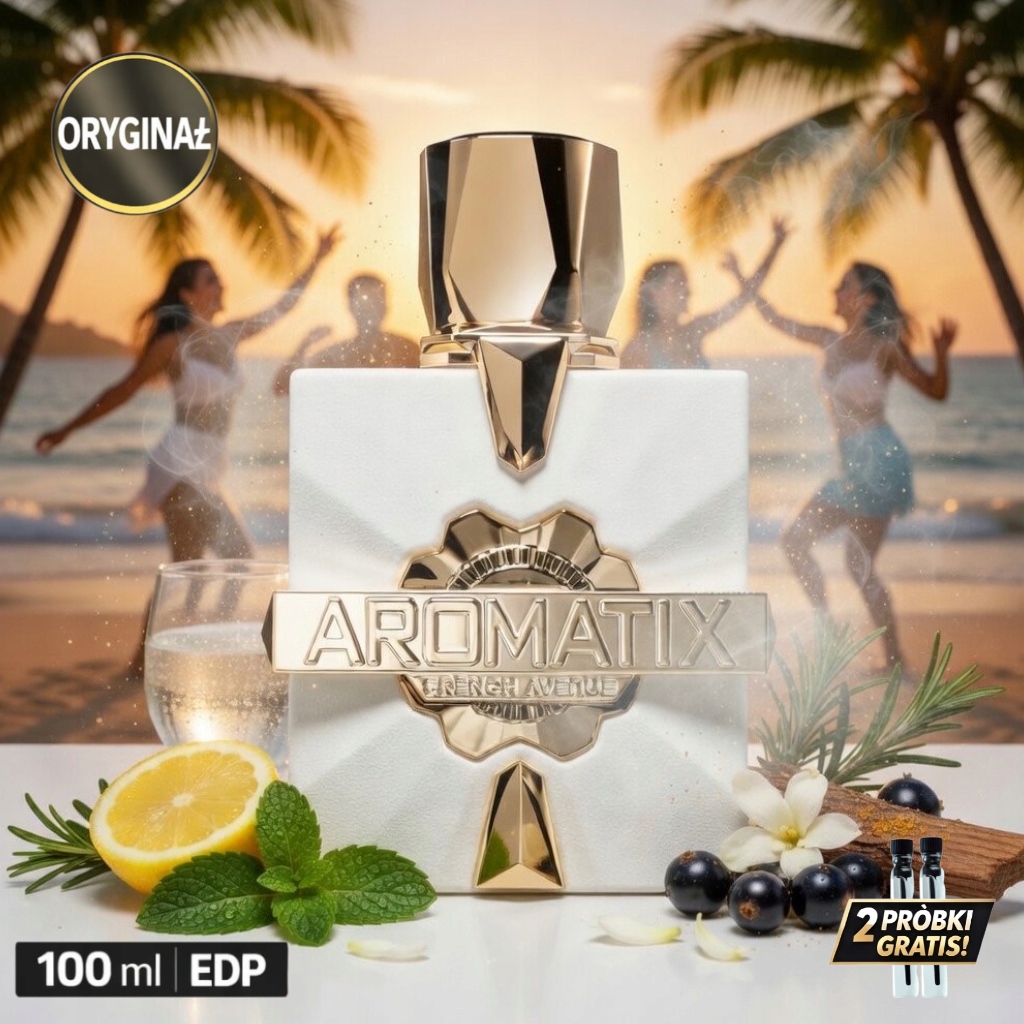 Parfém French Avenue Aromatix Platine Blanc 100 ml 2 vzorky Dárek