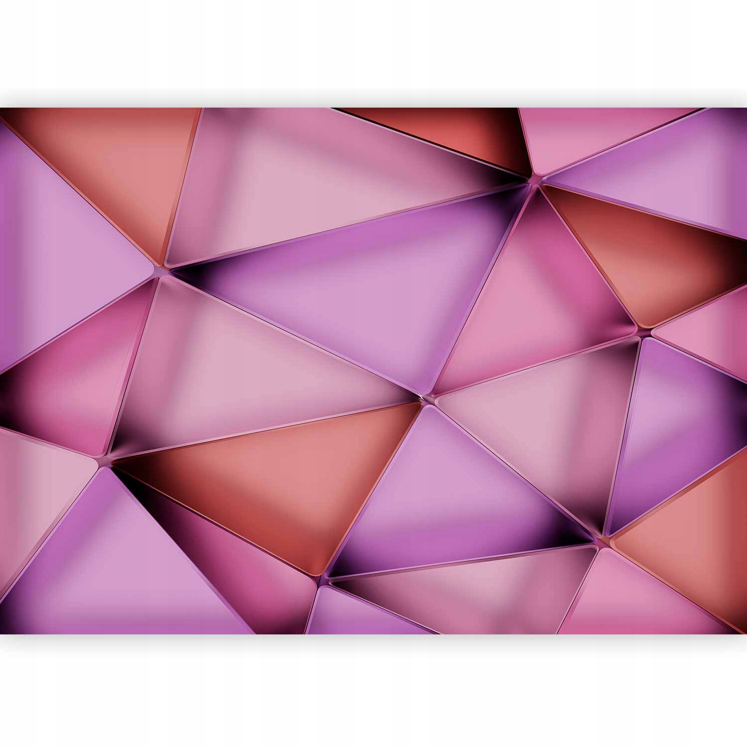 Voděodolná Fototapeta 3D Geometrie Trojúhelníky Iluze Do Kanceláře Mural 250x175
