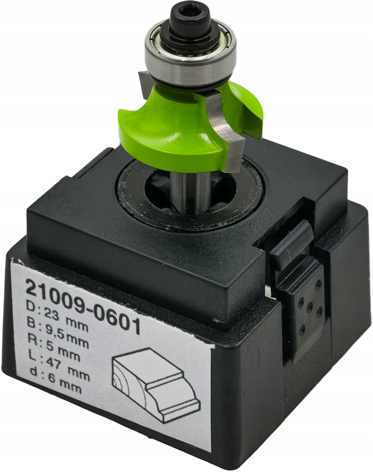 LUNA FREZ TRZPIENIOWY ZAOKRĄGLAJĄCY 23MM ŁOŻYSKO Marka Luna