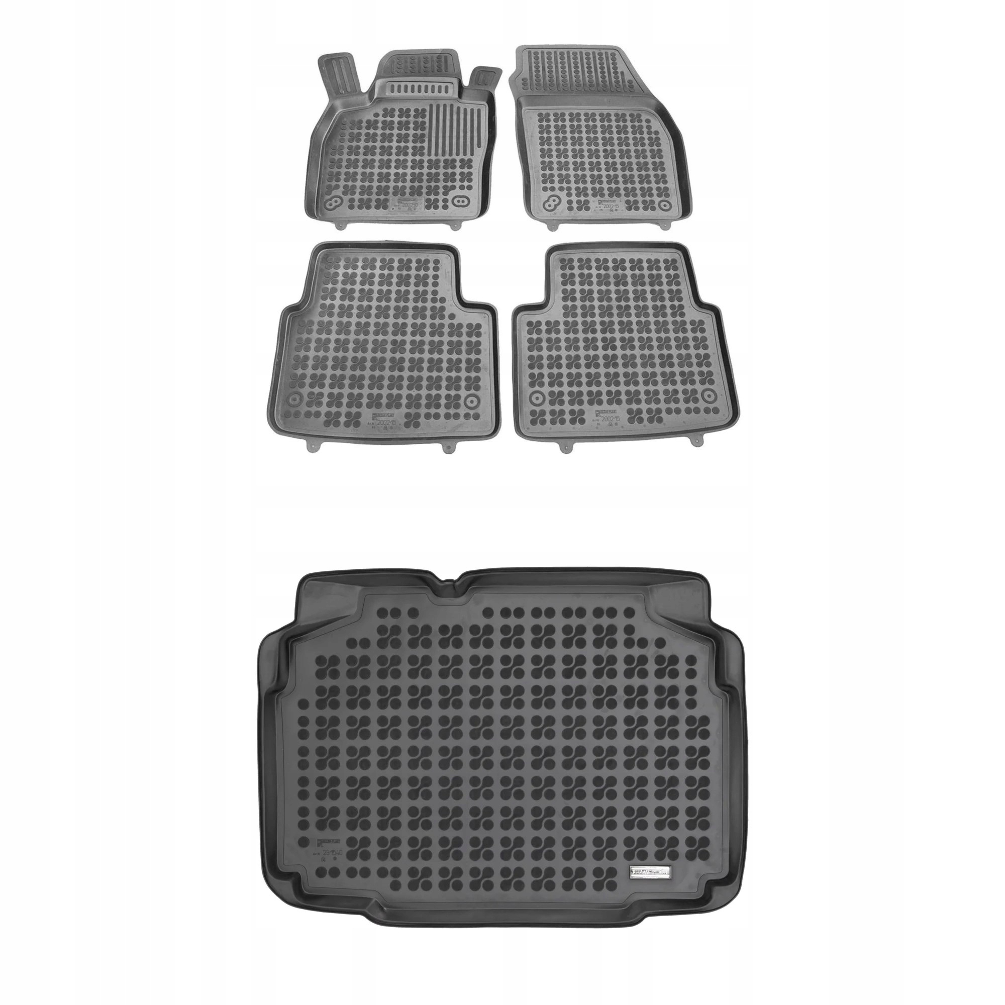 Gumowy zestaw dywaniki i mata Skoda Kamiq od 2019