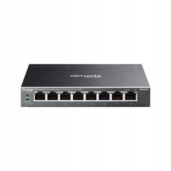 TP-Link ES208GP Omada 8portový gigabitový Easy Managed switch s 8 porty PoE