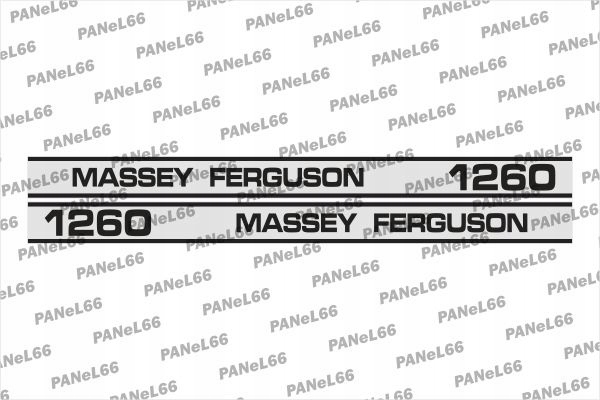 MF1260 - НАБОР НАКЛЕЕК MASSEY FERGUSON 1260