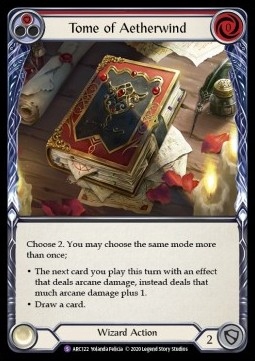 Tome of Aetherwind Flesh and Blood