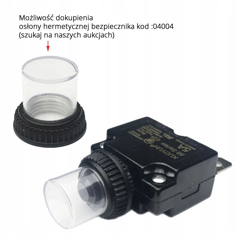 BEZPIECZNIK AUTOMATYCZNY 15A DO ŁODZI - 04053 Model 15A