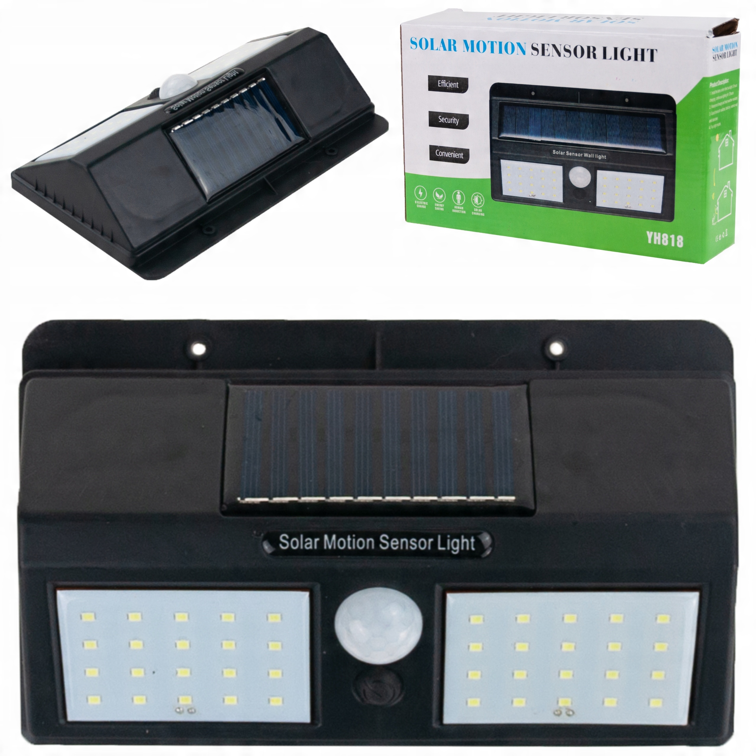 

Halogen Lampa Solarna 40 Led Z Czujnikiem Ruchu