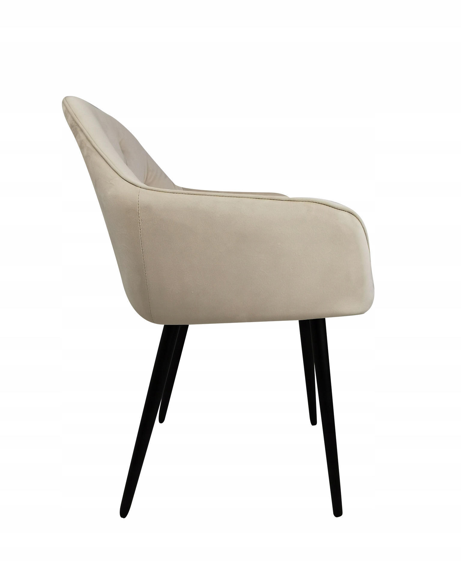 KRZESŁO 2SZT JADALNIA SALON NOWOCZESNE FOTEL KUBEŁKOWY GLAMOUR 2X BEŻOWE Marka Kontrast