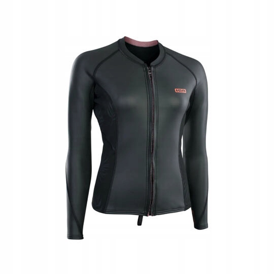 neo zip top Ion 2/1 Ls Skin women Black Velikost neoprenů a trapézů: 38/M
