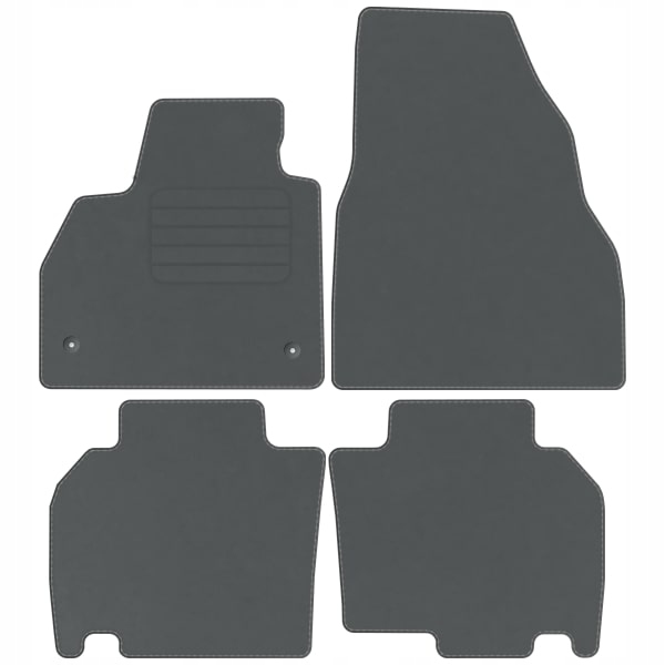 Mercedes Citan 12-21 Koberečky velur Comfort Šedé