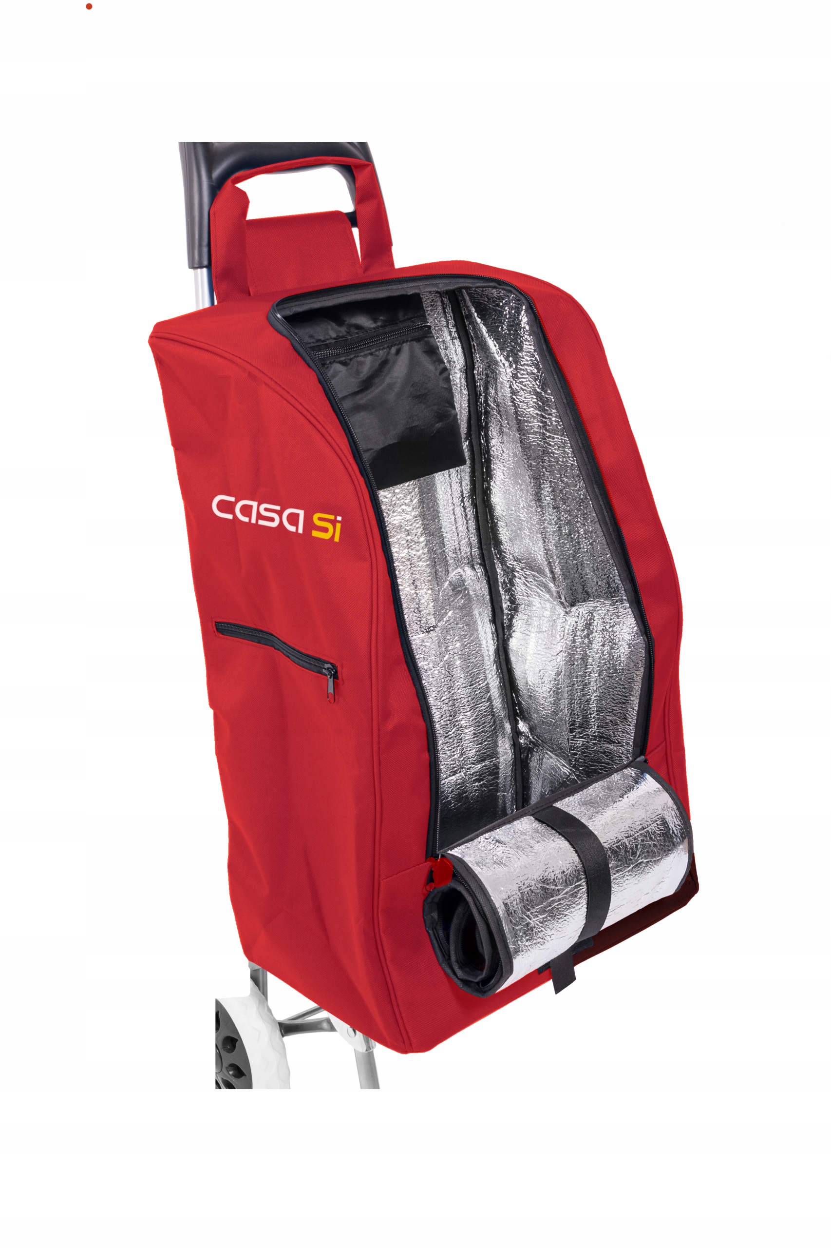 Wózek torba na zakupy 3 kółka Czerwony Buddy jak GIMI Rodzaj wózek