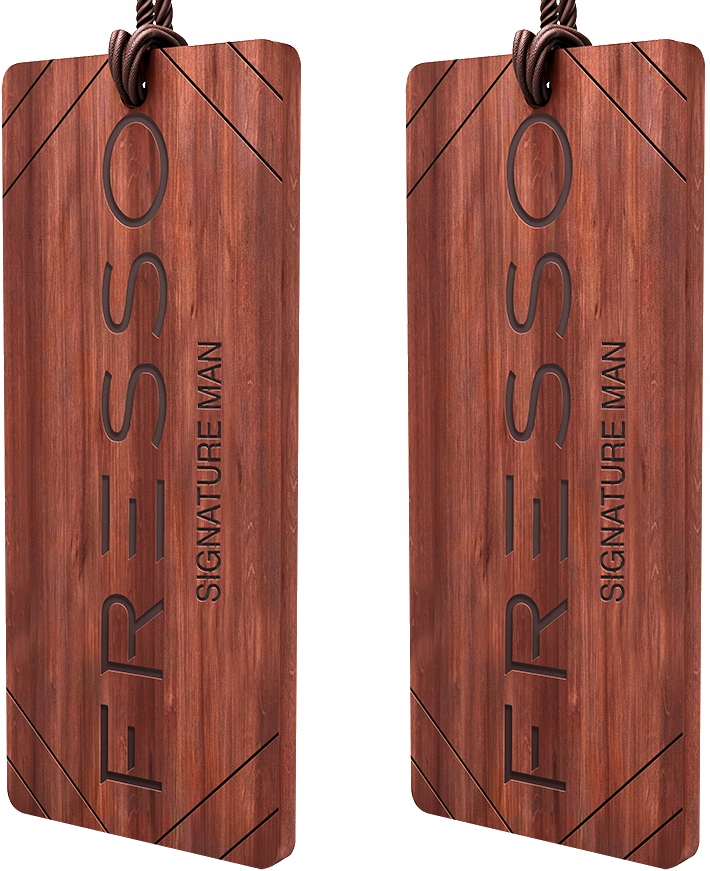 

2x Fresso Signature Man Zawieszka zapachowa drewno