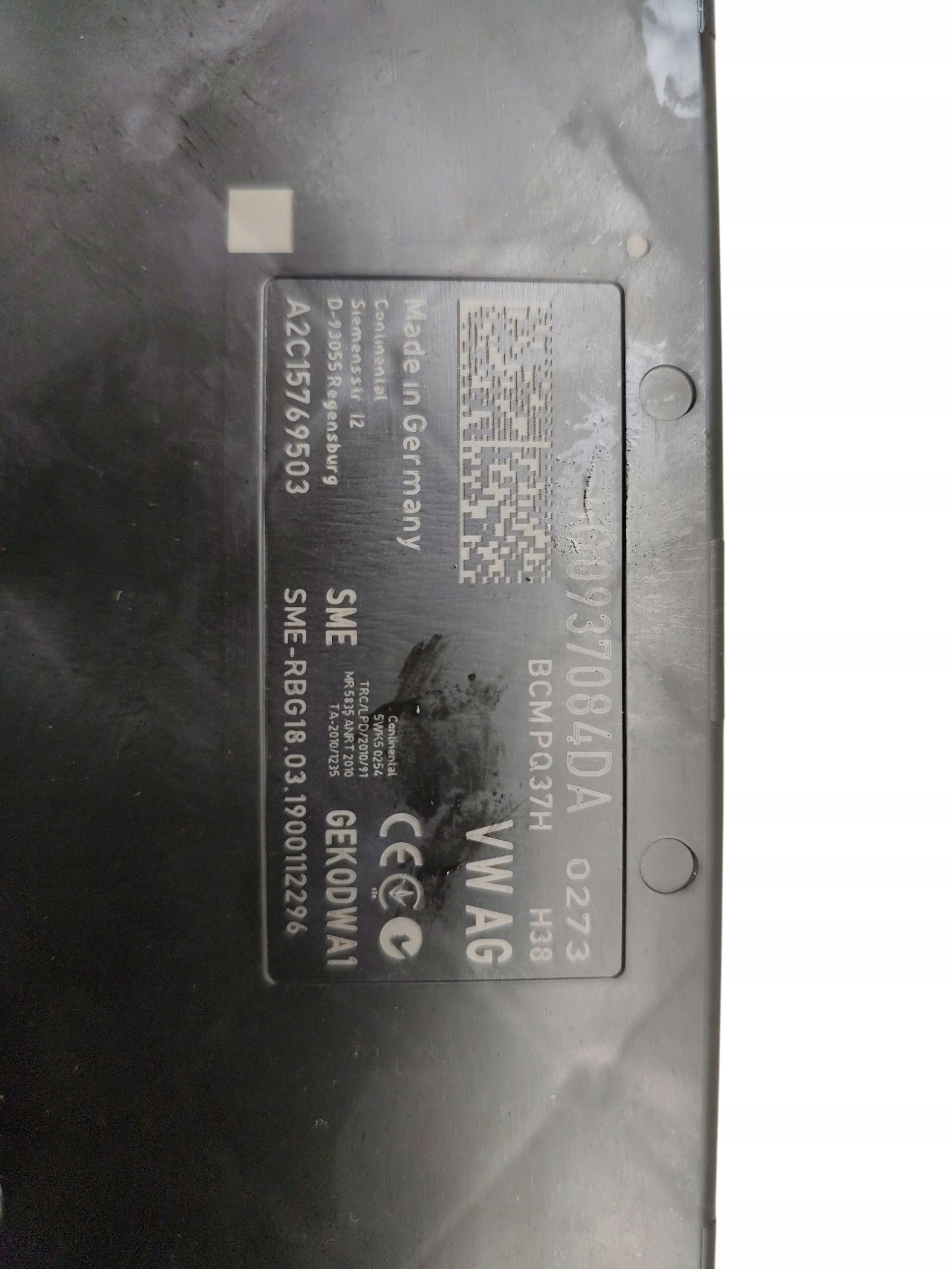 Unité commande confort BCM SKODA OCTAVIA III 3 5Q0937084DA