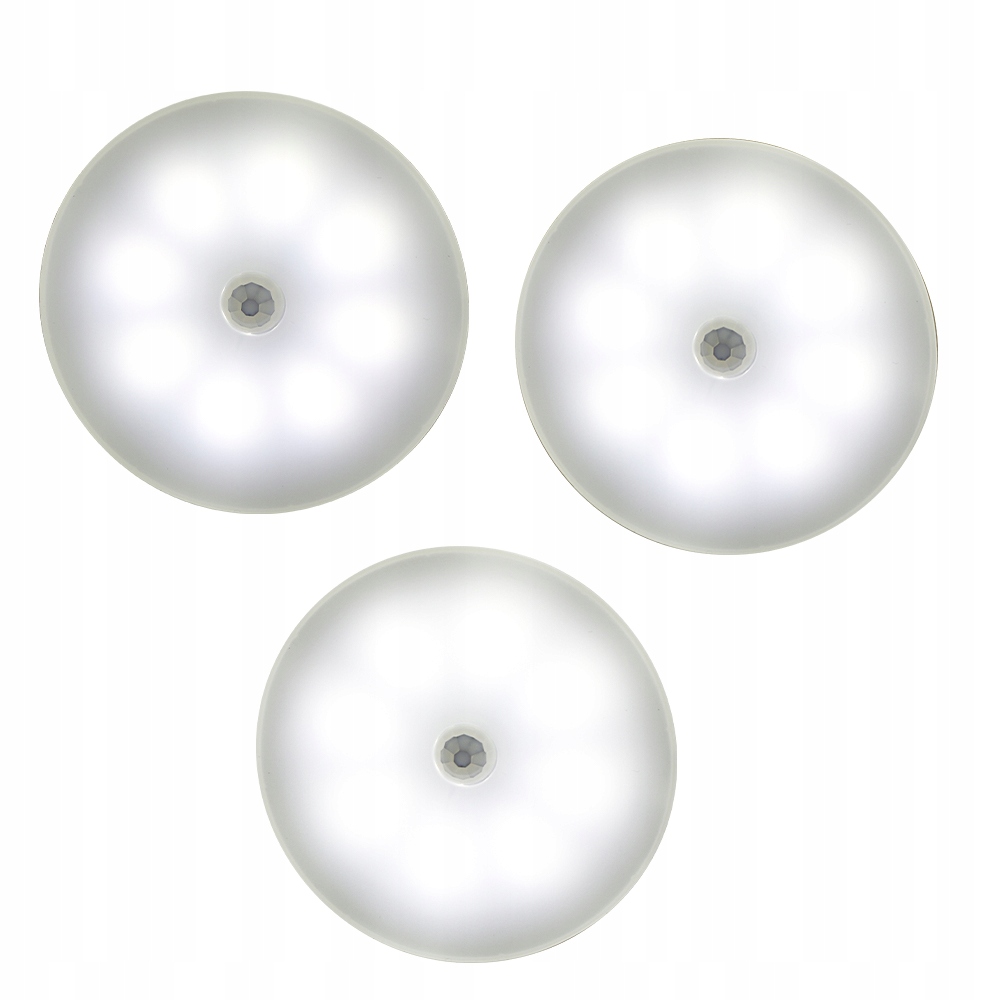 

Lampka Nocna Led Sypialni Z Czujnik Ruchu 3 Szt