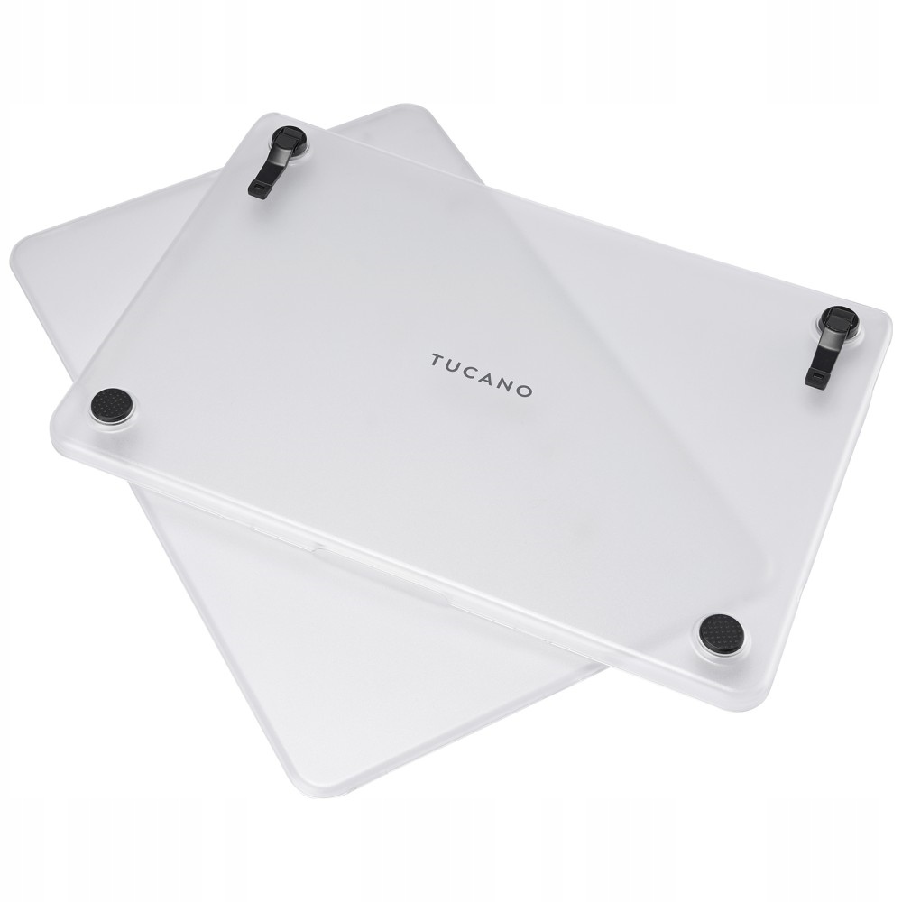 Pouzdro Tucano Nido Hardshell pro Mac Book Neo je průhledný
