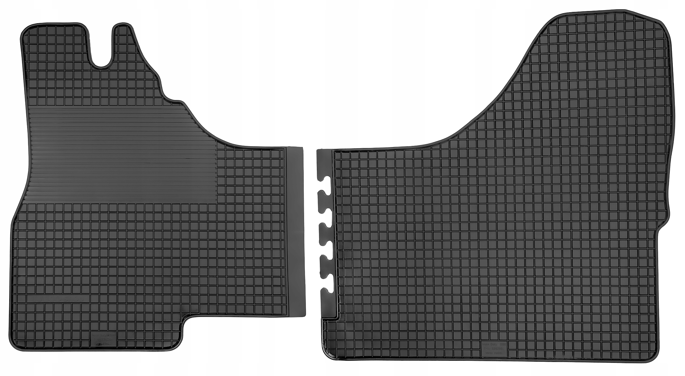 Gumové autokoberce pro vůz Iveco Daily 2000-2014