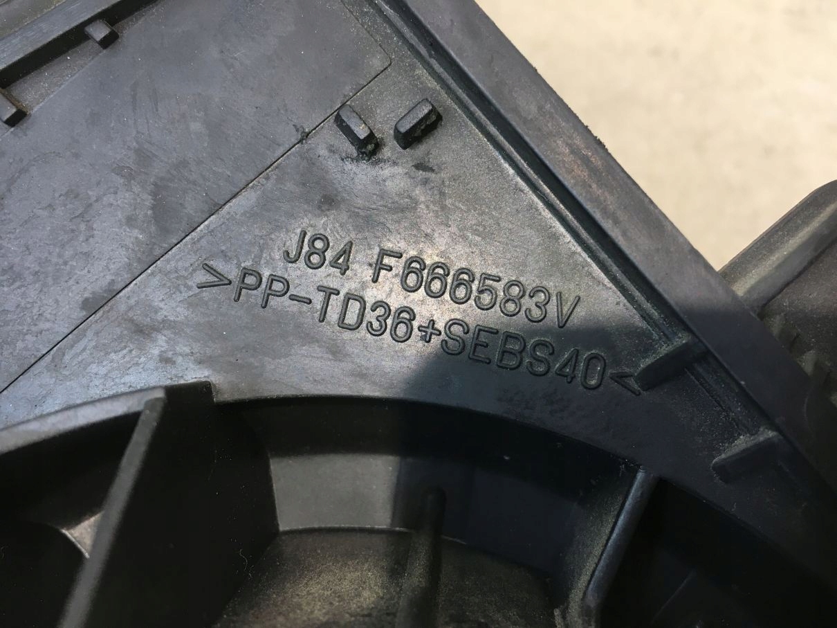 fan heating RENAULT SCENIC II FL GMVJ84