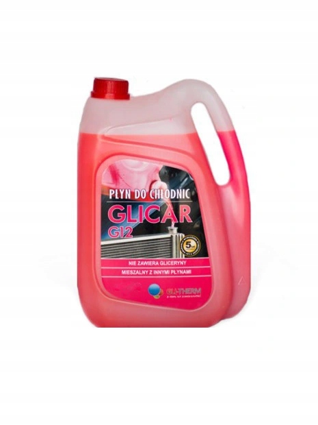 Płyn Do Chłodnic G12 Różowy Glicar 5L