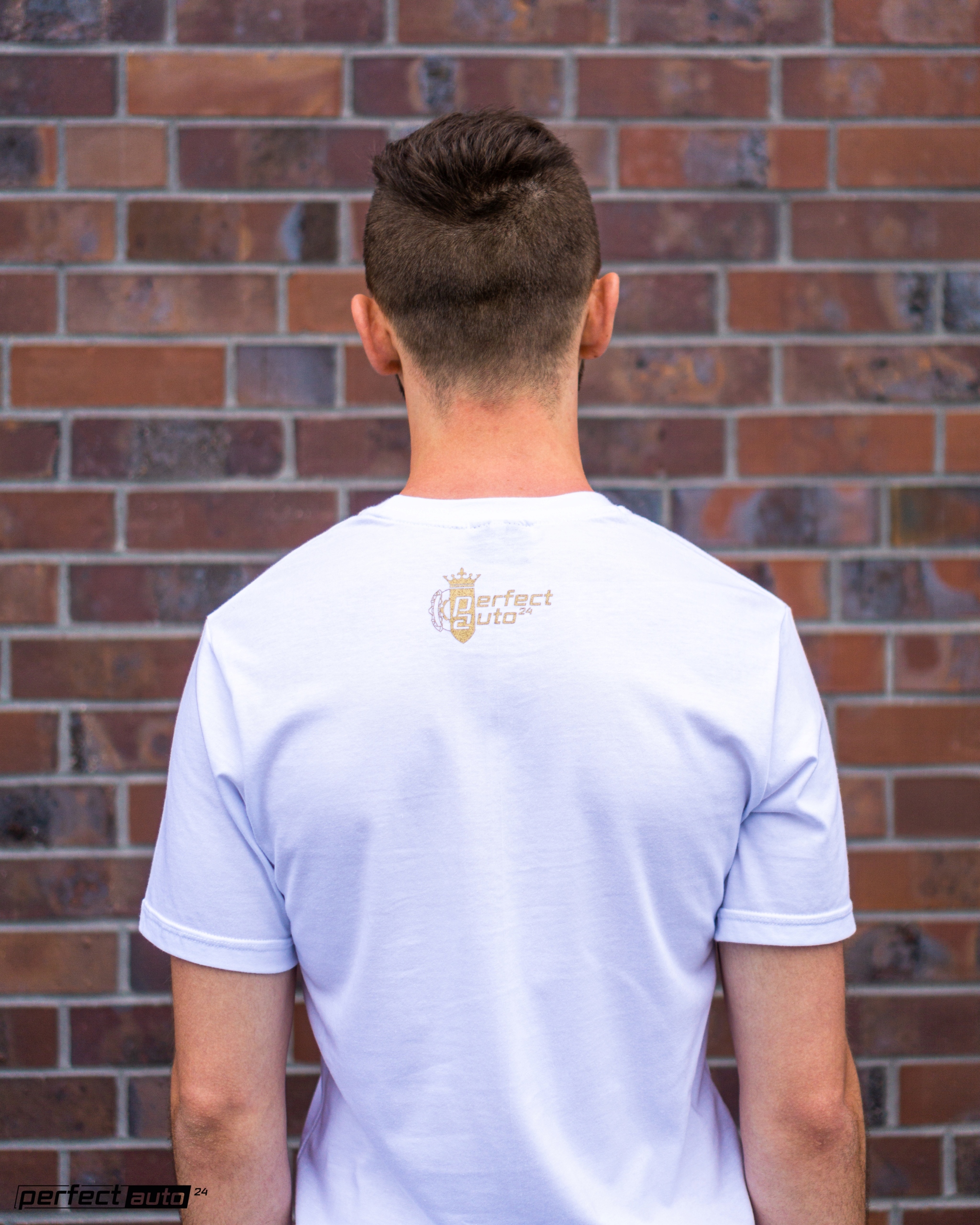 T shirt Koszulka samochód biała męska M Marka Inny