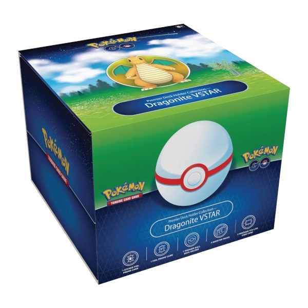 Zestaw kart Pokemon Tcg: Sw&sh Pokemon Go Dragonite Vstar Premium Box
