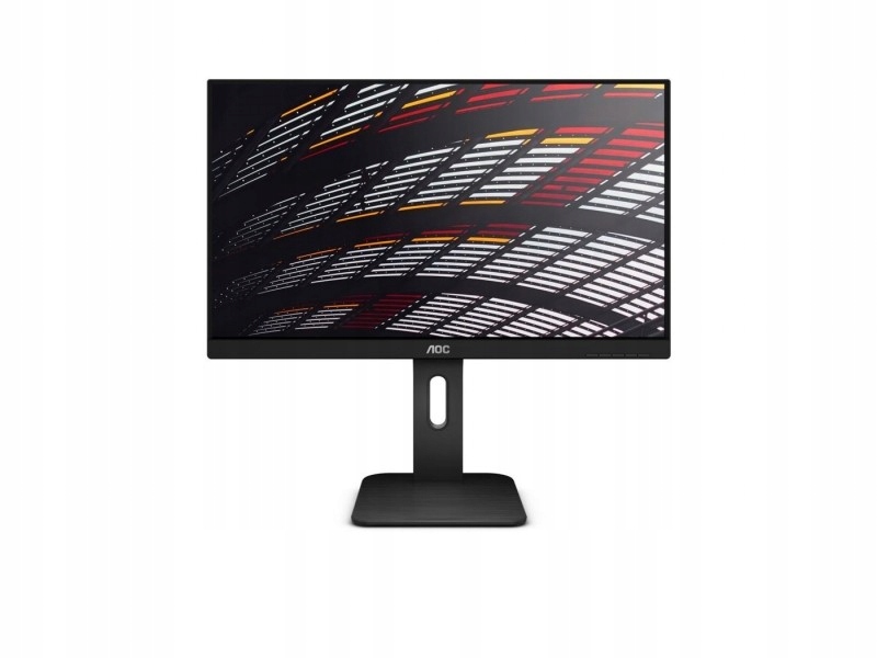 Aoc Monitor 23.8 24P1 Ips DVI Dp Hdmi Pivot Głośniki