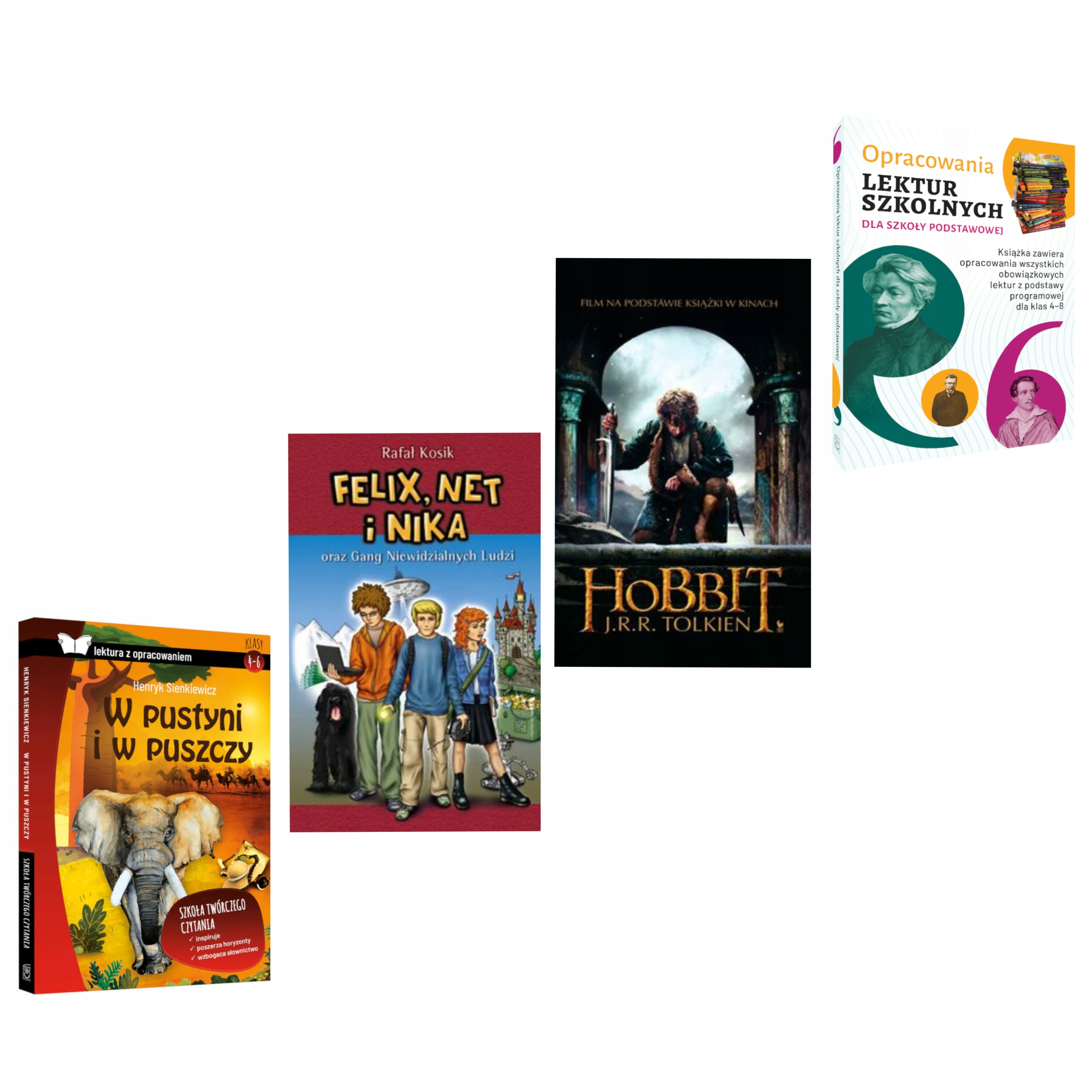 

Lektury kl. 6 Hobbit Felix W pustyni i w puszczy 4