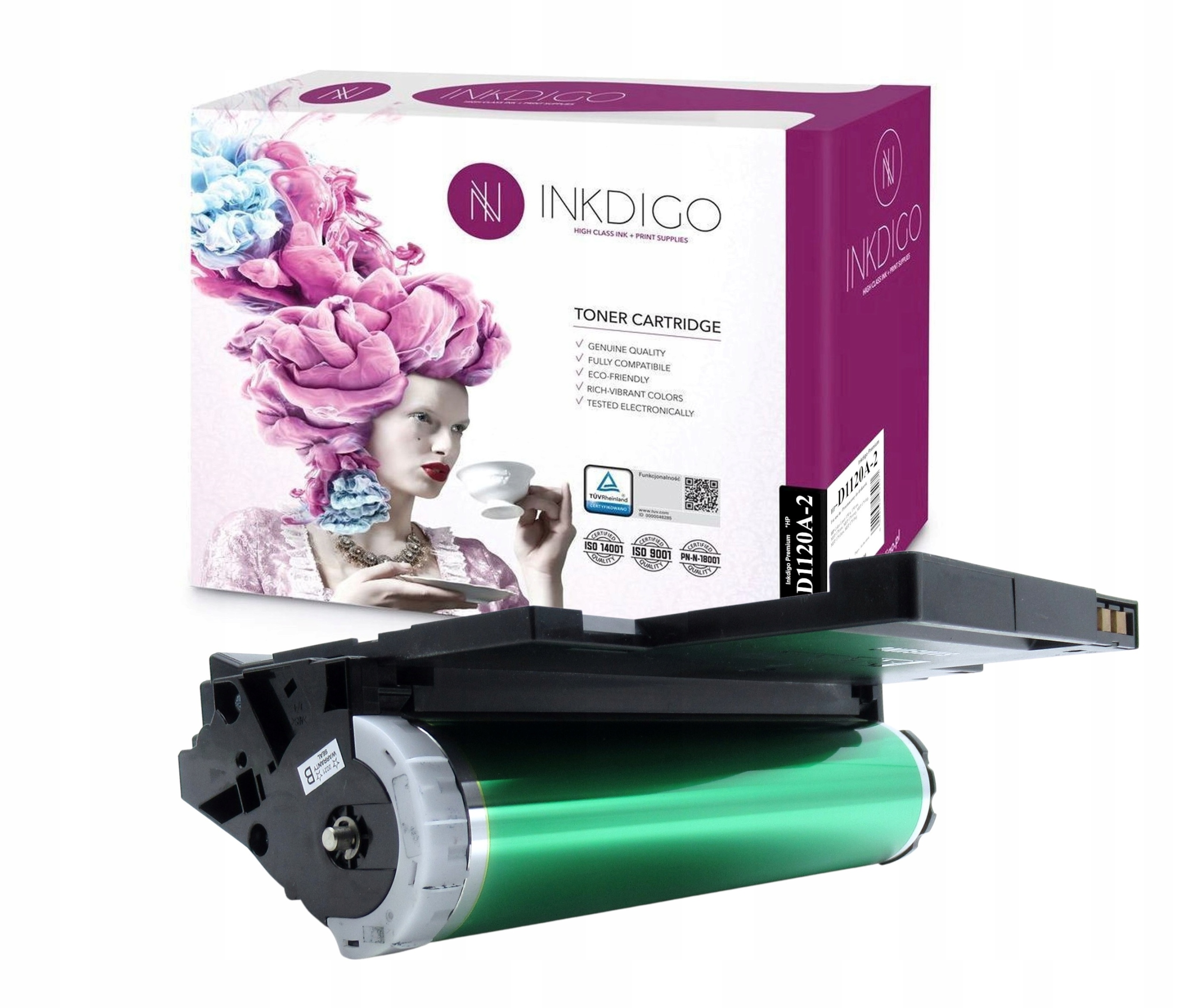 Bęben Inkdigo W1120A 120A czarny (black) do Hp